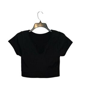 Gilly Hicks Black Crop Top
